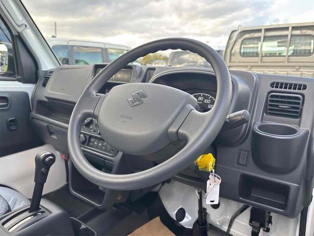 キャリイトラック KC 4WD 届け出済み未使用車 軽トラック AT 衝突被害軽減システム クリアランスソナー レーンアシスト アイドリングストップ オートライト ESC エアコン パワーウィンドウ(6枚目)