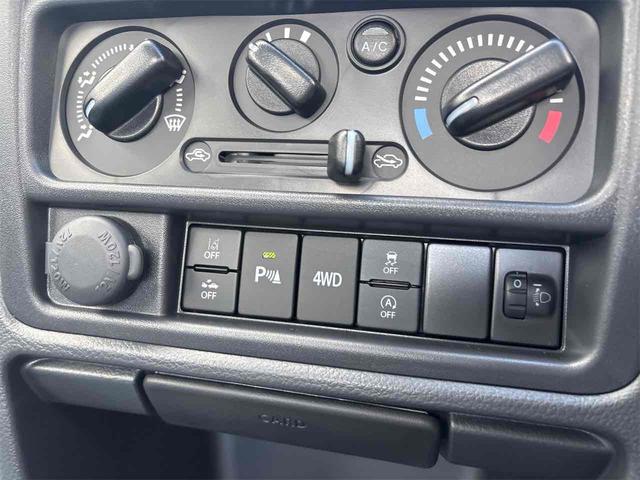 キャリイトラック KC 4WD 届け出済み未使用車 軽トラック AT 衝突被害軽減システム クリアランスソナー レーンアシスト アイドリングストップ オートライト ESC エアコン パワーウィンドウ(9枚目)