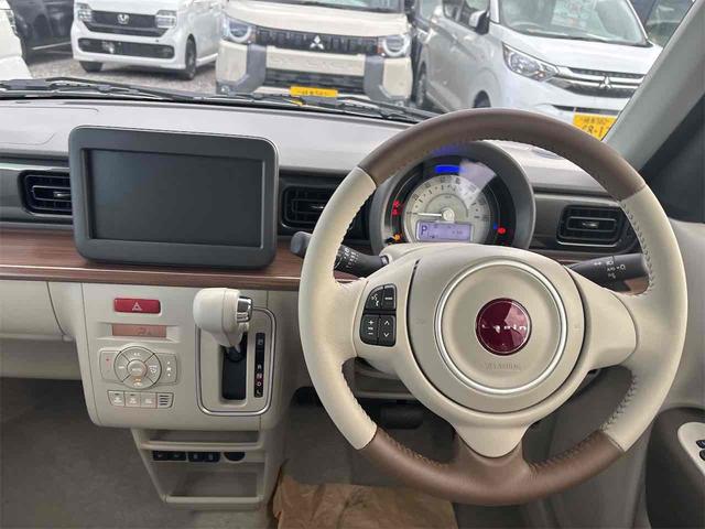 アルトラパンLC X 届け出済み未使用車 クリアランスソナー レーンアシスト 衝突被害軽減システム オートライト LEDヘッドランプ スマートキー 電動格納ミラー CVT 盗難防止システム ABS ESC アルミホイール(7枚目)