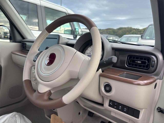 アルトラパンLC X 届け出済み未使用車 クリアランスソナー レーンアシスト 衝突被害軽減システム オートライト LEDヘッドランプ スマートキー 電動格納ミラー CVT 盗難防止システム ABS ESC アルミホイール(46枚目)