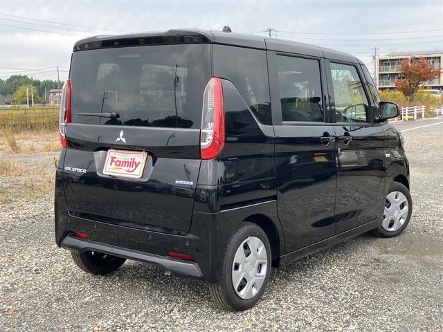 ｅＫスペース Ｍ　両側スライドドア　クリアランスソナー　レーンアシスト　衝突被害軽減システム　オートライト　ＬＥＤヘッドランプ　キーレスエントリー　アイドリングストップ　電動格納ミラー　シートヒーター　ベンチシート（19枚目）