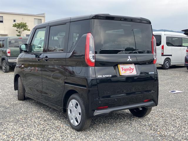 ｅＫスペース Ｍ　両側スライドドア　クリアランスソナー　レーンアシスト　衝突被害軽減システム　オートライト　ＬＥＤヘッドランプ　キーレスエントリー　アイドリングストップ　電動格納ミラー　シートヒーター　ベンチシート（21枚目）