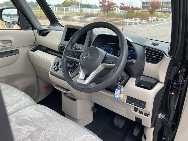 ｅＫスペース Ｍ　両側スライドドア　クリアランスソナー　レーンアシスト　衝突被害軽減システム　オートライト　ＬＥＤヘッドランプ　キーレスエントリー　アイドリングストップ　電動格納ミラー　シートヒーター　ベンチシート（37枚目）