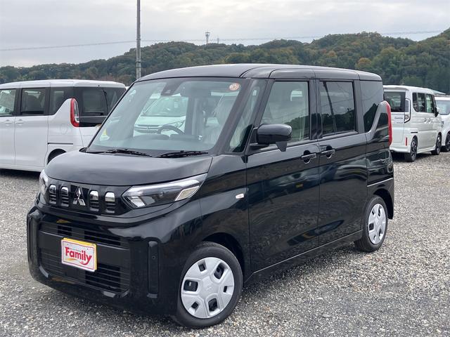 ｅＫスペース Ｍ　両側スライドドア　クリアランスソナー　レーンアシスト　衝突被害軽減システム　オートライト　ＬＥＤヘッドランプ　キーレスエントリー　アイドリングストップ　電動格納ミラー　シートヒーター　ベンチシート（53枚目）