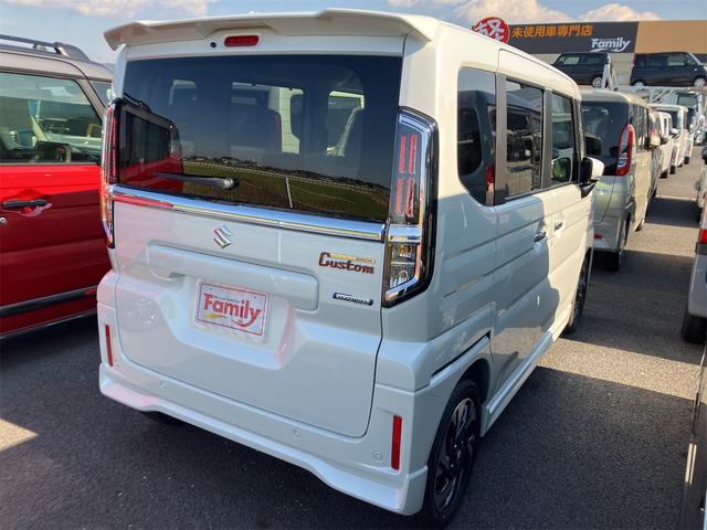 スペーシアカスタム ハイブリッドＸＳターボ　両側電動スライドドア　クリアランスソナー　オートクルーズコントロール　レーンアシスト　衝突被害軽減システム　オートライト　ＬＥＤヘッドランプ　スマートキー　アイドリングストップ　電動格納ミラー（20枚目）