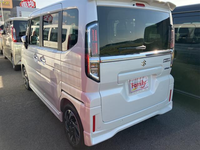 スペーシアカスタム ハイブリッドＸＳターボ　両側電動スライドドア　クリアランスソナー　オートクルーズコントロール　レーンアシスト　衝突被害軽減システム　オートライト　ＬＥＤヘッドランプ　スマートキー　アイドリングストップ　電動格納ミラー（22枚目）