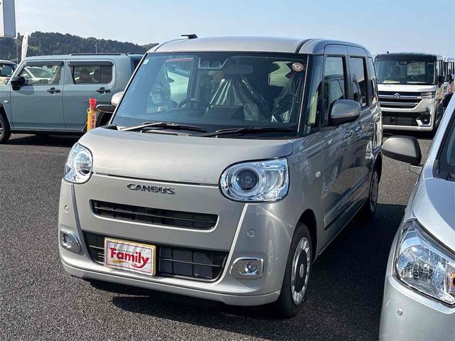 ムーヴキャンバス セオリーＧ　届け出済み未使用車　バックカメラ　両側電動スライドドア　クリアランスソナー　レーンアシスト　衝突被害軽減システム　オートライト　ＬＥＤヘッドランプ　スマートキー　アイドリングストップ　電動格納ミラー（16枚目）