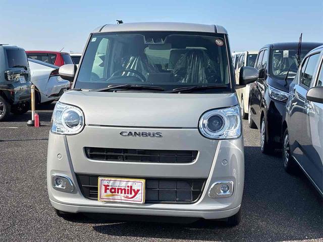 ムーヴキャンバス セオリーＧ　届け出済み未使用車　バックカメラ　両側電動スライドドア　クリアランスソナー　レーンアシスト　衝突被害軽減システム　オートライト　ＬＥＤヘッドランプ　スマートキー　アイドリングストップ　電動格納ミラー（17枚目）