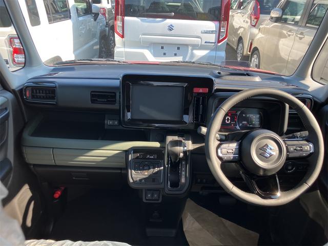 スペーシアギア ハイブリッドＸＺ　届け出済み未使用車　両側電動スライドドア　クリアランスソナー　オートクルーズコントロール　レーンアシスト　衝突被害軽減システム　オートライト　ＬＥＤヘッドランプ　ヘッドライトウォッシャー　スマートキー（6枚目）