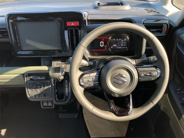 スペーシアギア ハイブリッドＸＺ　届け出済み未使用車　両側電動スライドドア　クリアランスソナー　オートクルーズコントロール　レーンアシスト　衝突被害軽減システム　オートライト　ＬＥＤヘッドランプ　ヘッドライトウォッシャー　スマートキー（7枚目）