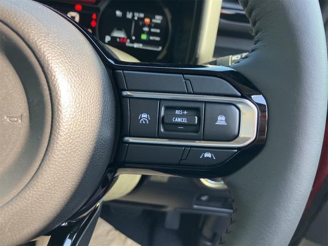 スペーシアギア ハイブリッドＸＺ　届け出済み未使用車　両側電動スライドドア　クリアランスソナー　オートクルーズコントロール　レーンアシスト　衝突被害軽減システム　オートライト　ＬＥＤヘッドランプ　ヘッドライトウォッシャー　スマートキー（13枚目）