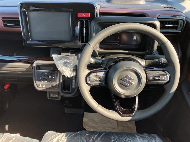 スペーシアカスタム ハイブリッドXS 届け出済み未使用車 両側電動スライドドア クリアランスソナー オートクルーズコントロール レーンアシスト 衝突被害軽減システム オートライト LEDヘッドランプ スマートキー アイドリングストップ(7枚目)