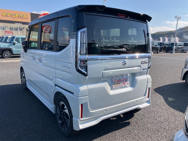 スペーシアカスタム ハイブリッドXS 届け出済み未使用車 両側電動スライドドア クリアランスソナー オートクルーズコントロール レーンアシスト 衝突被害軽減システム オートライト LEDヘッドランプ スマートキー アイドリングストップ(23枚目)