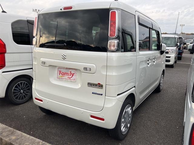 スペーシア ハイブリッドＸ　ドライブレコーダー　両側電動スライドドア　ナビ　ＴＶ　クリアランスソナー　レーンアシスト　衝突被害軽減システム　オートライト　スマートキー　アイドリングストップ　電動格納ミラー　シートヒーター（22枚目）