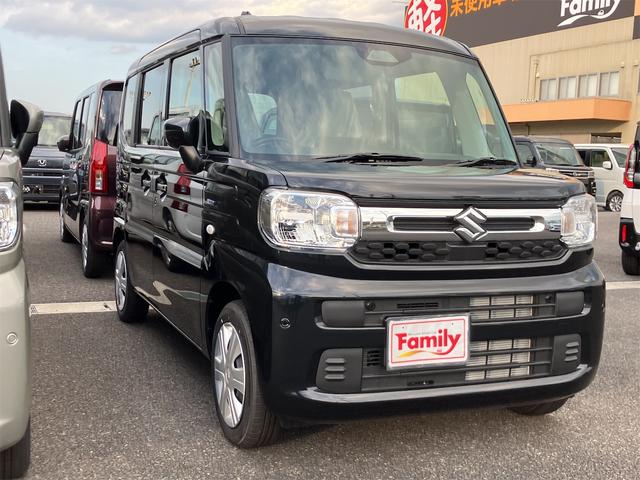 スペーシア ハイブリッドＧ　届け出済み未使用車　両側スライドドア　クリアランスソナー　衝突被害軽減システム　オートライト　ＬＥＤヘッドランプ　スマートキー　アイドリングストップ　電動格納ミラー　ベンチシート　ＣＶＴ（18枚目）