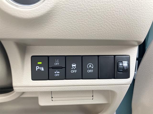 アルトラパン ハイブリッドG 届け出済み未使用車 クリアランスソナー レーンアシスト 衝突被害軽減システム オートライト スマートキー アイドリングストップ 電動格納ミラー シートヒーター ベンチシート CVT 盗難防止システム(13枚目)