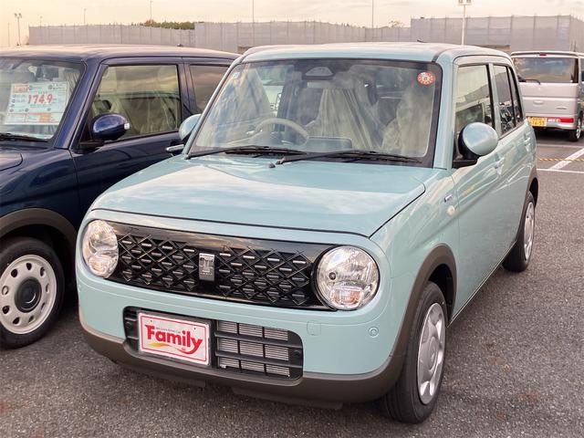 アルトラパン ハイブリッドG 届け出済み未使用車 クリアランスソナー レーンアシスト 衝突被害軽減システム オートライト スマートキー アイドリングストップ 電動格納ミラー シートヒーター ベンチシート CVT 盗難防止システム(15枚目)