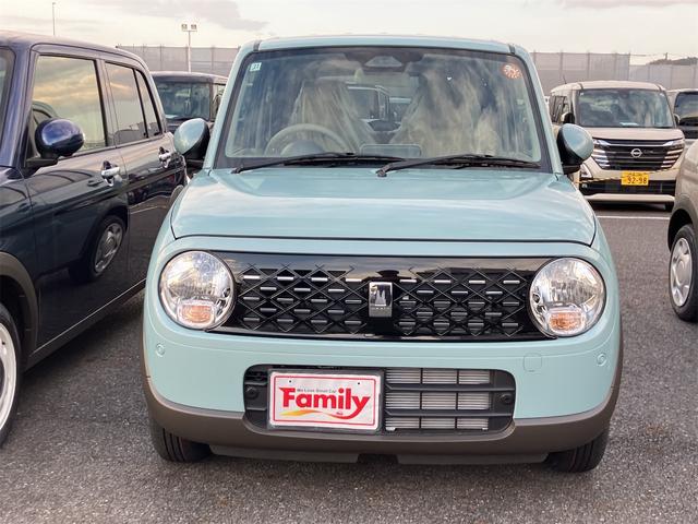 アルトラパン ハイブリッドG 届け出済み未使用車 クリアランスソナー レーンアシスト 衝突被害軽減システム オートライト スマートキー アイドリングストップ 電動格納ミラー シートヒーター ベンチシート CVT 盗難防止システム(16枚目)