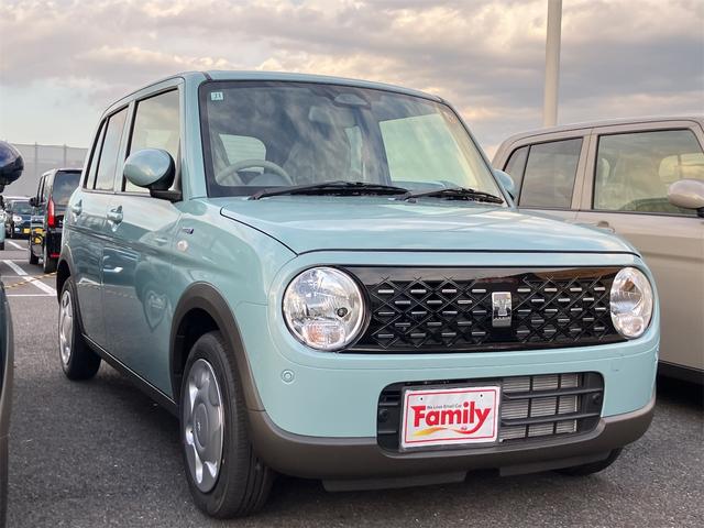 アルトラパン ハイブリッドG 届け出済み未使用車 クリアランスソナー レーンアシスト 衝突被害軽減システム オートライト スマートキー アイドリングストップ 電動格納ミラー シートヒーター ベンチシート CVT 盗難防止システム(17枚目)