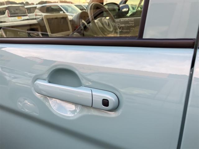 アルトラパン ハイブリッドG 届け出済み未使用車 クリアランスソナー レーンアシスト 衝突被害軽減システム オートライト スマートキー アイドリングストップ 電動格納ミラー シートヒーター ベンチシート CVT 盗難防止システム(34枚目)