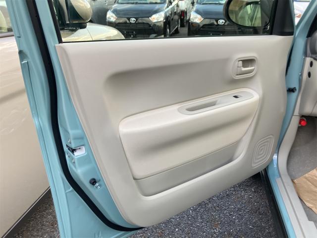 アルトラパン ハイブリッドG 届け出済み未使用車 クリアランスソナー レーンアシスト 衝突被害軽減システム オートライト スマートキー アイドリングストップ 電動格納ミラー シートヒーター ベンチシート CVT 盗難防止システム(49枚目)