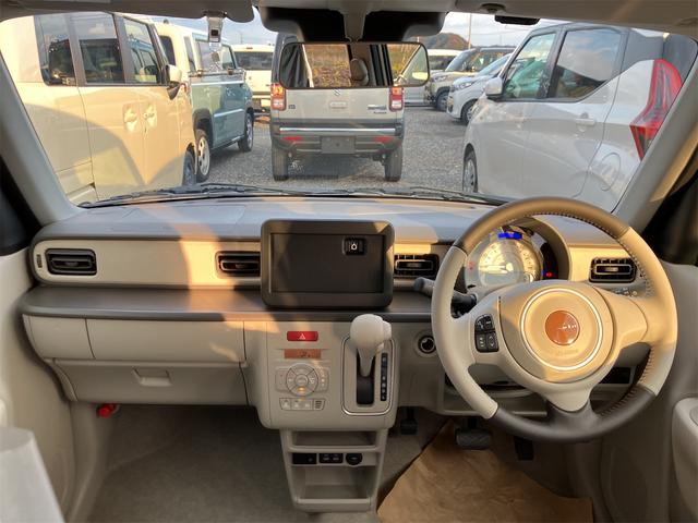 アルトラパンLC ハイブリッドL クリアランスソナー レーンアシスト 衝突被害軽減システム オートライト LEDヘッドランプ スマートキー アイドリングストップ 電動格納ミラー シートヒーター ベンチシート CVT 盗難防止システム(6枚目)