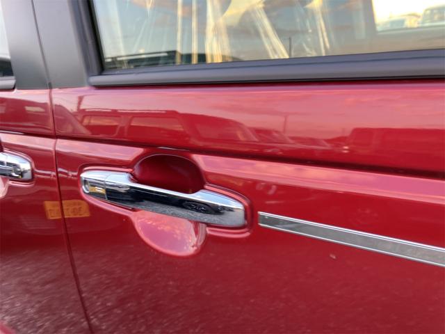 ムーヴキャンバス セオリーＧ　届け出済み未使用車　バックカメラ　両側電動スライドドア　クリアランスソナー　衝突被害軽減システム　オートライト　スマートキー　アイドリングストップ　電動格納ミラー　シートヒーター　ベンチシート　ＣＶＴ（33枚目）