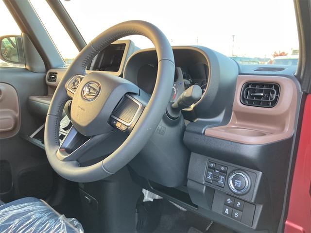 ムーヴキャンバス セオリーＧ　届け出済み未使用車　バックカメラ　両側電動スライドドア　クリアランスソナー　衝突被害軽減システム　オートライト　スマートキー　アイドリングストップ　電動格納ミラー　シートヒーター　ベンチシート　ＣＶＴ（52枚目）