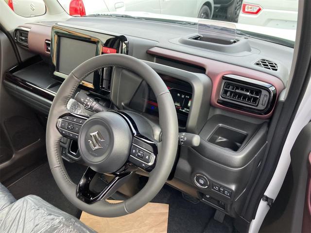 スペーシアカスタム ハイブリッドＸＳ　両側電動スライドドア　クリアランスソナー　オートクルーズコントロール　レーンアシスト　衝突被害軽減システム　オートライト　ＬＥＤヘッドランプ　スマートキー　アイドリングストップ　電動格納ミラー（45枚目）