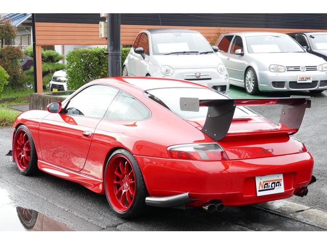911カレラ4 GT3仕様 ADVAN19AW 車高調 ワンオフマフラー グループMエアクリ Fカナードリップ キセノン レザー 社外パドルシフトステアリング 室内カーボンパネル フルセグナビTV ETC車載器(4枚目)