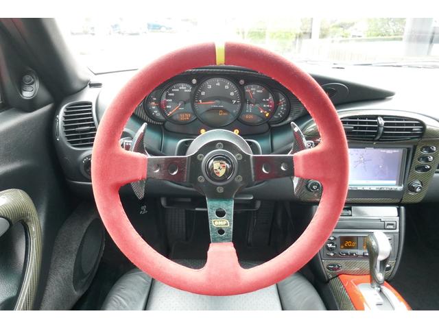 911カレラ4 GT3仕様 ADVAN19AW 車高調 ワンオフマフラー グループMエアクリ Fカナードリップ キセノン レザー 社外パドルシフトステアリング 室内カーボンパネル フルセグナビTV ETC車載器(17枚目)