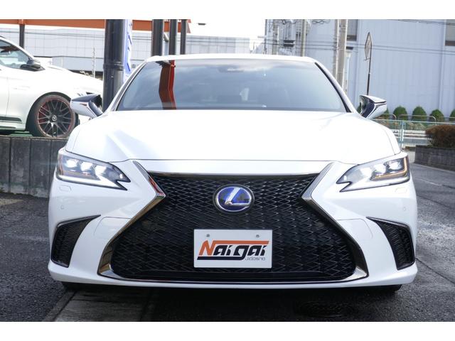 ES300h Fスポーツ セーフティシステムプラス・マークレビンソン・ブラインドスポットモニター・1オーナー・禁煙車・360度ドラレコ・TVジャンパー・ブラックレザー・ドライブモードセレクトスイッチ・クライメートコンシェルジュ(2枚目)