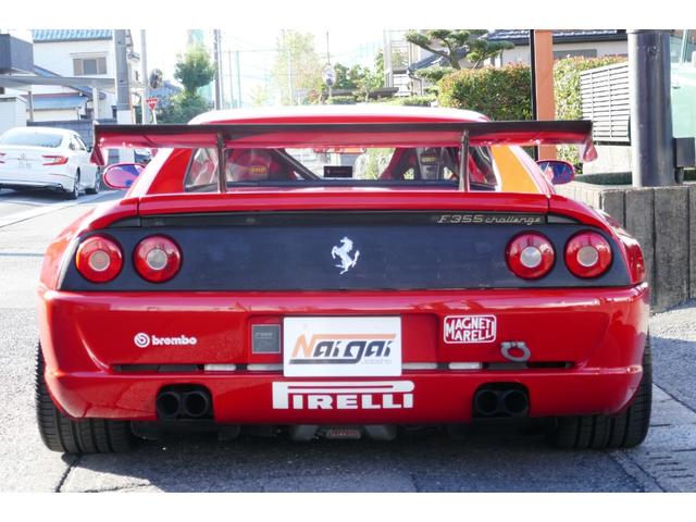 F355 チャレンジ EU並行車・PRシャーシ・6速マニュアル・OMPフルバケットシート・純正18AW・ブレンボ・クライスジークマフラー(純正マフラー有り)・可変バルブ・クラッチ交換済・インプットシャフト交換済・希少車(5枚目)