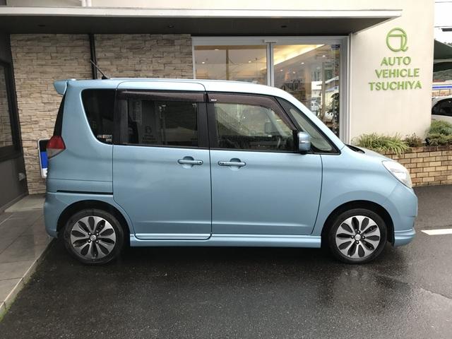 ソリオ Ｓ－ＤＪＥ　レーダーブレーキサポート　ワンオーナー　リア両側Ｐスライドドア　ＡＡＣ　ＨＩＤライト　フォグランプ　純正ＳＤナビ　純正１５インチＡＷ　アイドルストップ　クルコン　オートライト　プッシュ式ＥＧスターター（4枚目）