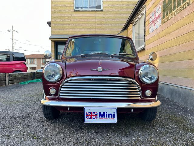 ＭＩＮＩ メイフェア１．３ｉ　１９９５年式メイフェア（Ｍ／Ｔ）ワインメタ／ＭＫＩ仕様／１０インチＫＩＴ／１０インチホィール／ＨＩ－ＬＯＫＩＴ／スポーツマフラー／センターメーター／ウッドパネル／旧タイプステアリング／クーラー／ＥＴＣ（4枚目）