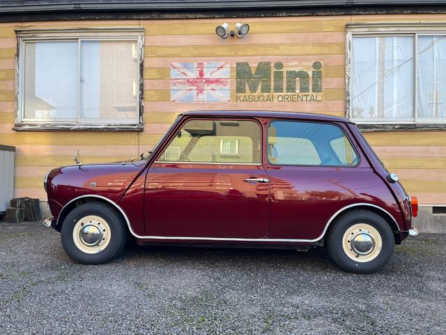 ＭＩＮＩ メイフェア１．３ｉ　１９９５年式メイフェア（Ｍ／Ｔ）ワインメタ／ＭＫＩ仕様／１０インチＫＩＴ／１０インチホィール／ＨＩ－ＬＯＫＩＴ／スポーツマフラー／センターメーター／ウッドパネル／旧タイプステアリング／クーラー／ＥＴＣ（8枚目）