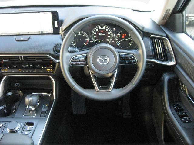 CX-60 XD SP 衝突被害軽減システム アダプティブクルーズコントロール 全周囲カメラ オートマチックハイビーム 電動シート シートヒーター バックカメラ オートライト LEDヘッドランプ Bluetooth(4枚目)