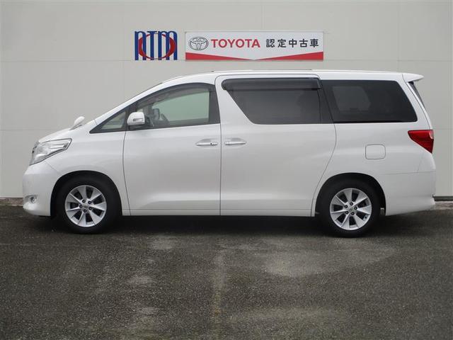 アルファード 350G Lパッケージ フルフラット クルーズC 3列シート サンルーフ 電動シート 横滑り防止装置 エアバッグ DVD再生機能 ナビTV ETC HDDナビ フルセグTV 盗難防止装置 リアオートエアコン 本革 Sキー(3枚目)