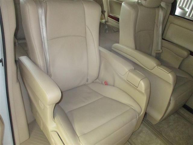 アルファード 350G Lパッケージ フルフラット クルーズC 3列シート サンルーフ 電動シート 横滑り防止装置 エアバッグ DVD再生機能 ナビTV ETC HDDナビ フルセグTV 盗難防止装置 リアオートエアコン 本革 Sキー(9枚目)