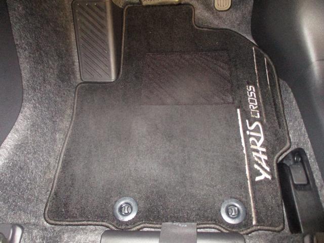 ヤリスクロス ハイブリッドＧ　ＴＣナビバックモニター　ＵＳＢ　Ｂｌｕｅｔｏｏｔｈ　ＥＴＣ　トヨタセーフティーセンス　ＩＣＳ　ＬＥＤヘッドライト　スマートキー（スペアキー付）　ドライブレコーダー　４ＷＤ　サイドバイザー　ＨＶ　ＡＢＳ（54枚目）