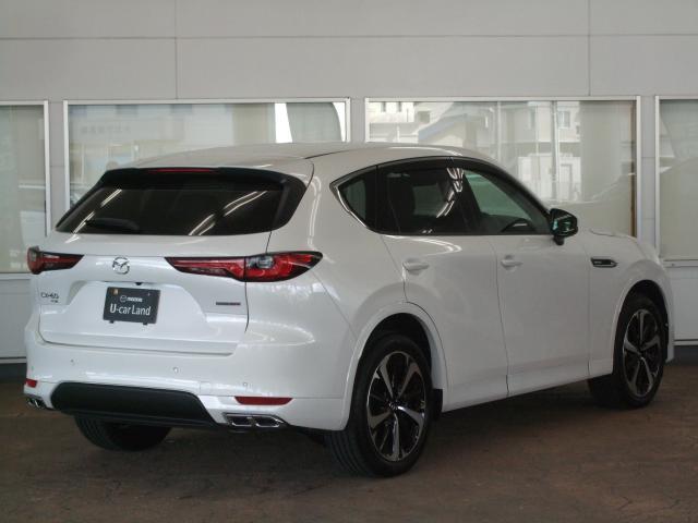 CX-60 XD-ハイブリッド エクスクルーシブモダン 衝突被害軽減システム アダプティブクルーズコントロール 全周囲カメラ 4WD 革シート 電動シート シートヒーター バックカメラ オートライト LEDヘッドランプ ETC Bluetooth(2枚目)