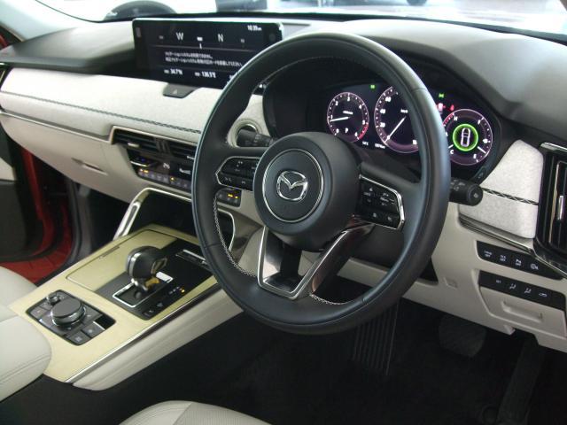 CX-80 XD-ハイブリッド プレミアムモダン 衝突被害軽減システム アダプティブクルーズコントロール 全周囲カメラ オートマチックハイビーム サンルーフ 4WD 革シート 電動シート シートヒーター バックカメラ オートライト LEDヘッドランプ(5枚目)