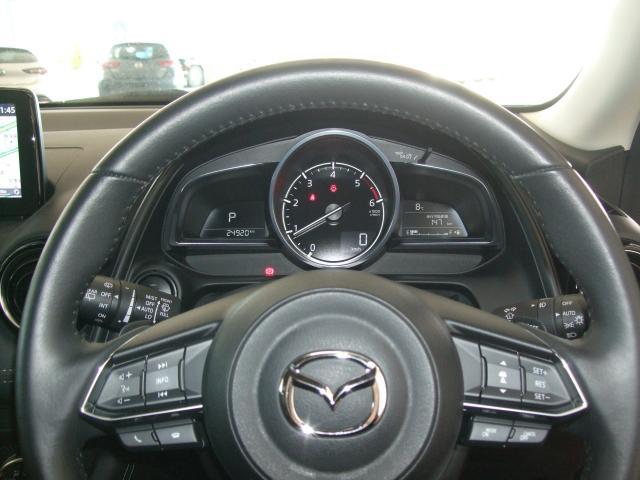 �X�e�A�����O�ɂ͊e��X�C�b�`��z�u�B����͎�ɃI�[�f�B�I�̑�����A�E��́u�N���[�Y�R���g���[���v�̑�����s���܂��B