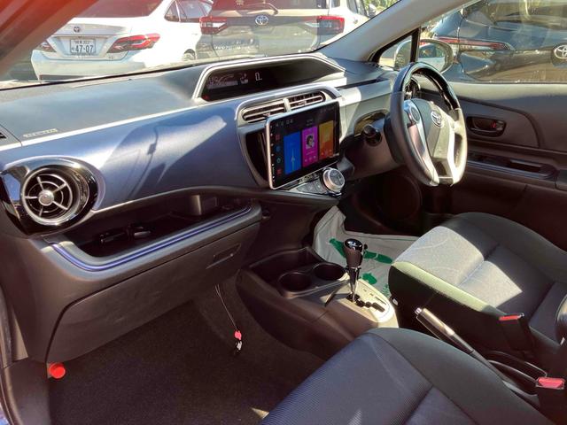 アクア S ETC ナビ アルミホイール オートライト スマートキー 電動格納ミラー CVT 衝突安全ボディ ABS ESC Bluetooth エアコン パワーステアリング パワーウィンドウ 運転席エアバッグ(58枚目)