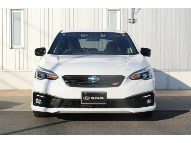 インプレッサスポーツ STIスポーツ フロント&サイドカメラ ナビ連動ドラレコ 専用チューニングダンパー・サイドスポイラー・キーレスアクセス&プッシュスタート・LEDヘッドライト・リヤコーナーセンサー・アダプティブLEDヘッドライト・リバース連動&オート格納ドアミラー(4枚目)