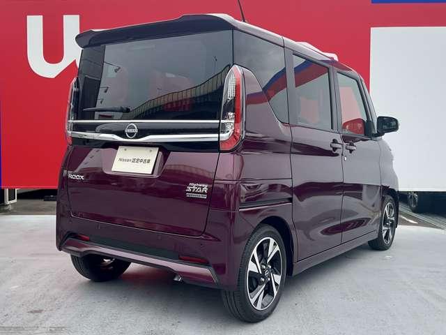 ルークス ハイウェイスター Gターボプロパイロットエディション 雹 アラウンドビューモニター ハンズフリーオートスライドドア オートブレーキホールド アダプティブLEDヘッドライト エマージェンシーブレーキ 踏み間違い防止装置 車線逸脱警報(2枚目)