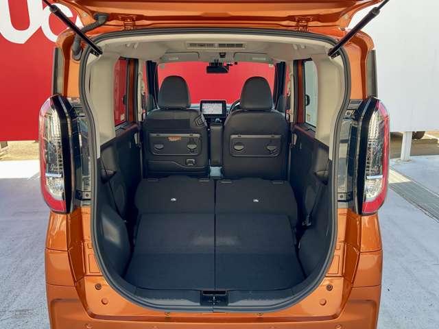 �㕔���Ȃ̔w�������O���ɓ|���Ē������Ń��Q�b�W�X�y�[�X���L���Ȃ�w�̍����ו��Ⓑ�ڂ̉ו��Ȃǂ�������̉ו����ύ��݂��ł��Ĉ�x�ɉ^�Ԏ����\�ł��B