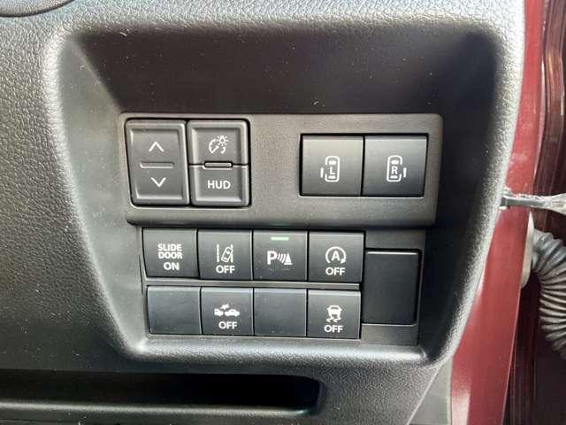 ソリオ ハイブリッドＭＺ　ワンオーナー　禁煙車　パナソニック製８インチメモリーナビ（Ｂｌｕｅｔｏｏｔｈ接続・フルセグＴＶ・ＤＶＤ再生）　全方位モニター　ヘッドアップディスプレイ　両側パワースライド　ＬＥＤヘッドライト（9枚目）