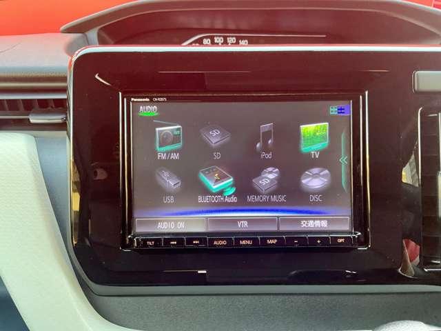 ソリオ ハイブリッドＭＺ　ワンオーナー　禁煙車　パナソニック製８インチメモリーナビ（Ｂｌｕｅｔｏｏｔｈ接続・フルセグＴＶ・ＤＶＤ再生）　全方位モニター　ヘッドアップディスプレイ　両側パワースライド　ＬＥＤヘッドライト（13枚目）