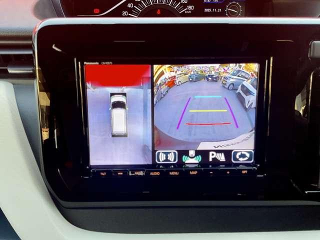 ソリオ ハイブリッドＭＺ　ワンオーナー　禁煙車　パナソニック製８インチメモリーナビ（Ｂｌｕｅｔｏｏｔｈ接続・フルセグＴＶ・ＤＶＤ再生）　全方位モニター　ヘッドアップディスプレイ　両側パワースライド　ＬＥＤヘッドライト（14枚目）